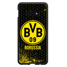 Чехол для Samsung S10E с принтом BORUSSIA / Боруссия в Екатеринбурге, Силикон | Область печати: задняя сторона чехла, без боковых панелей | borussia | club | dortmund | footbal | logo | боруссия | дортмунд | знак | клуб | логотип | логотипы | символ | символы | форма | футбол | футбольная | футбольный