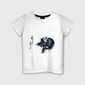 Детская футболка хлопок с принтом Самый крутой Хорокэу Усуи в Екатеринбурге, 100% хлопок | круглый вырез горловины, полуприлегающий силуэт, длина до линии бедер | horo | horohoro | shaman king | аниме | хорохоро | шаман кинг