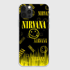Чехол для iPhone 12 Pro Max с принтом Nirvana в Екатеринбурге, Силикон |  | music | nirvana | rock | smile | американская рок группа | гранж | известные личности | крист новоселич | курт кобейн | музыка | музыканты | нирвана | панк рок | певцы | рок | смайл | хард рок | хэви металл