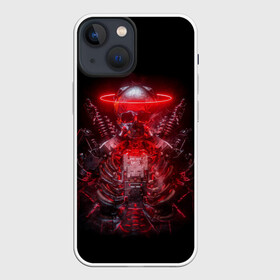 Чехол для iPhone 13 mini с принтом Digital Skeleton | 1.1 в Екатеринбурге,  |  | cool | cyborg | decoration | fashion | fear | ghost | halloween | head | horror | robot | skeleton | skull | technology | голова | киборг | круто | мода | призрак | робот | скелет | технологии | ужас | украшение | хеллоуин | череп