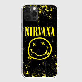 Чехол для iPhone 12 Pro Max с принтом Nirvana в Екатеринбурге, Силикон |  | music | nirvana | rock | smile | американская рок группа | гранж | известные личности | крист новоселич | курт кобейн | музыка | музыканты | нирвана | панк рок | певцы | рок | смайл | хард рок | хэви металл