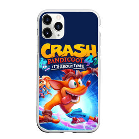 Чехол для iPhone 11 Pro матовый с принтом Crash Bandicoot в Екатеринбурге, Силикон |  | aku aku | crash bandicoot | бандикут | игры | крэш бандикут