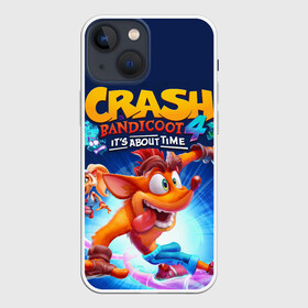 Чехол для iPhone 13 mini с принтом Crash Bandicoot в Екатеринбурге,  |  | aku aku | crash bandicoot | бандикут | игры | крэш бандикут