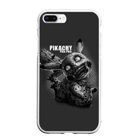 Чехол для iPhone 7Plus/8 Plus матовый с принтом Pikachu Pika Pika в Екатеринбурге, Силикон | Область печати: задняя сторона чехла, без боковых панелей | pika | pikachu | аниме | детская | детям | игры | молния | мышка | мышь | пика | пикачу | покемон | покемоны