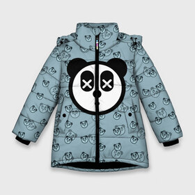 Зимняя куртка для девочек 3D с принтом Смертельно уставшая панда в Екатеринбурге, ткань верха — 100% полиэстер; подклад — 100% полиэстер, утеплитель — 100% полиэстер. | длина ниже бедра, удлиненная спинка, воротник стойка и отстегивающийся капюшон. Есть боковые карманы с листочкой на кнопках, утяжки по низу изделия и внутренний карман на молнии. 

Предусмотрены светоотражающий принт на спинке, радужный светоотражающий элемент на пуллере молнии и на резинке для утяжки. | bear | dead tired | death | exhausted | panda | tired | tiredness | выгорание | вымотан | депрессия | измученный | истощен | истощение | медведь | медвежонок | милота | панда | пандочка | панды | сгорел | тяжесть | устал
