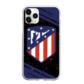 Чехол для iPhone 11 Pro Max матовый с принтом ATLETICO MADRID Атлетико в Екатеринбурге, Силикон |  | Тематика изображения на принте: atletico | club | footbal | logo | madrid | атлетико | знак | клуб | логотип | логотипы | мадрид | символ | символы | форма | футбол | футбольная | футбольный