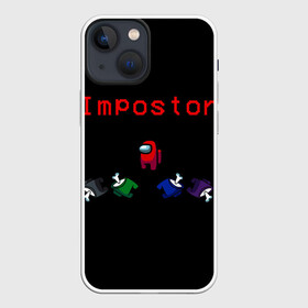 Чехол для iPhone 13 mini с принтом Among Us в Екатеринбурге,  |  | among | among us | crewmate | game | impistor | space | us | vote | выживший | игра | космос | невиновный | предатель | самозванец