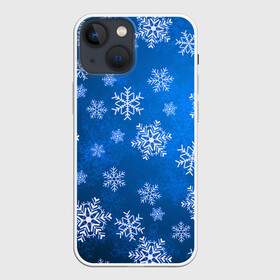 Чехол для iPhone 13 mini с принтом Снежинки. в Екатеринбурге,  |  | abstract | brand | geometry | sport | texture | абстракция | бренд | геометрия | зима | зимние | классика | летние | минимализм | модные | нг | новогодние | популярные иллюстрации | прикольные картинки | снег | снежинки