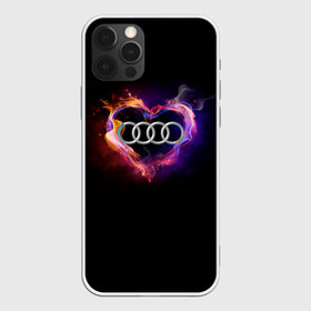 Чехол для iPhone 12 Pro Max с принтом Audi в Екатеринбурге, Силикон |  | audi | audi в сердце | audi лого | audi марка | audi эмблема | love audi | ауди | ауди значок | ауди лого | ауди чб значок | ауди эмблема | горящее сердце | значок audi | лого автомобиля | логотип audi | логотип ауди
