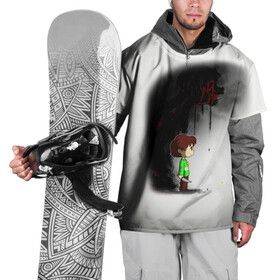 Накидка на куртку 3D с принтом UNDERTALE в Екатеринбурге, 100% полиэстер |  | Тематика изображения на принте: sans | undertale | андертале | андертейл | гтвукефду | игра | подземная история | подземная сказка | санс | ундертале