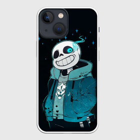 Чехол для iPhone 13 mini с принтом UNDERTALE SANS в Екатеринбурге,  |  | sans | undertale | андертале | андертейл | гтвукефду | игра | подземная история | подземная сказка | санс | ундертале