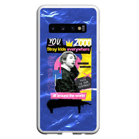 Чехол для Samsung Galaxy S10 с принтом stray kids в Екатеринбурге, Силикон | Область печати: задняя сторона чехла, без боковых панелей | k pop | skz | stray kids | бан чан | ли ноу | скз | стрей кидс | сынмин | уджин | феликс | хан | хёджин | чанбин