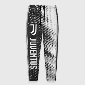 Мужские брюки 3D с принтом JUVENTUS / ЮВЕНТУС в Екатеринбурге, 100% полиэстер | манжеты по низу, эластичный пояс регулируется шнурком, по бокам два кармана без застежек, внутренняя часть кармана из мелкой сетки | 