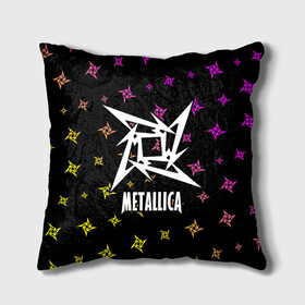 Подушка 3D с принтом METALLICA / МЕТАЛЛИКА в Екатеринбурге, наволочка – 100% полиэстер, наполнитель – холлофайбер (легкий наполнитель, не вызывает аллергию). | состоит из подушки и наволочки. Наволочка на молнии, легко снимается для стирки | hetfield | james | logo | metal | metalica | metallica | music | rock | star | джеймс | звезда | знак | ларс | лого | логотип | логотипы | метал | металика | металлика | музыка | рок | символ | символы | ульрих | хэтфилд