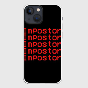 Чехол для iPhone 13 mini с принтом Among Us в Екатеринбурге,  |  | among | among us | crewmate | game | impistor | space | us | vote | выживший | игра | космос | невиновный | предатель | самозванец