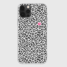 Чехол для iPhone 12 Pro Max с принтом Kiss в Екатеринбурге, Силикон |  | art | background | kiss | leopard | lips | spots | texture | арт | губы | леопард | поцелуй | пятна | текстура | фон