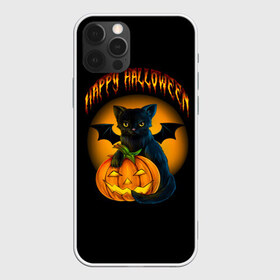 Чехол для iPhone 12 Pro Max с принтом Хэллоуин в Екатеринбурге, Силикон |  | halloween | happy | happy halloween | вампир | зубы | луна | полнолуние | праздник | праздник хэллоуин | тыква | хэллоуин