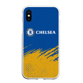 Чехол для iPhone XS Max матовый с принтом CHELSEA F.C. / ЧЕЛСИ в Екатеринбурге, Силикон | Область печати: задняя сторона чехла, без боковых панелей | chelsea | club | footbal | logo | знак | клуб | логотип | логотипы | символ | символы | форма | футбол | футбольная | футбольный | челси