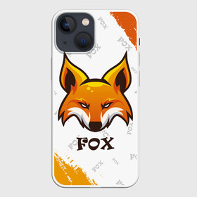 Чехол для iPhone 13 mini с принтом FOX в Екатеринбурге,  |  | animals | fox | foxes | foxy | ginger | животные | лис | лиса | лисенок | лисий | лисица | лисицы | лисичка | лисички | лисы | лисята | оранжевый