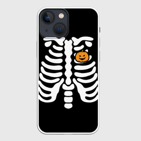 Чехол для iPhone 13 mini с принтом Halloween в Екатеринбурге,  |  | bones | cat | ghost | halloween | monster | zombie | зомби | кладбище | кости | кот | кошка | летучая | монстр | монстры | мышь | приведение | приведения | призрак | призраки | скелет | тыква | хэллоуин