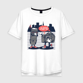 Мужская футболка хлопок Oversize с принтом Я ничто без тебя в Екатеринбурге, 100% хлопок | свободный крой, круглый ворот, “спинка” длиннее передней части | art | camera | city | hearts | lens | love | арт | город | камера | любовь | объектив | сердечки | фотик | фотоаппарат