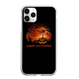 Чехол для iPhone 11 Pro Max матовый с принтом Halloween в Екатеринбурге, Силикон |  | halloween | jack | lantern | pumpkin | светильник джека | хэллоуин