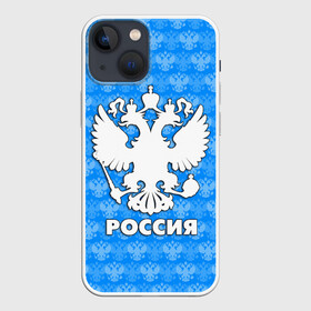 Чехол для iPhone 13 mini с принтом РОССИЯ в Екатеринбурге,  |  | герб | герб россии | орел | россия | русский | русь