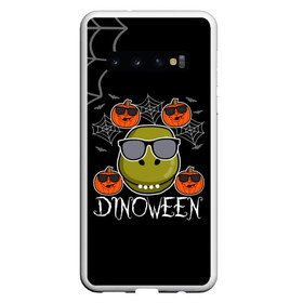 Чехол для Samsung Galaxy S10 с принтом Halloween в Екатеринбурге, Силикон | Область печати: задняя сторона чехла, без боковых панелей | 31 октября | halloween | halowen | ведьма | день всех святых | джек | костюм | кровь | лого | монстр | надпись | праздник | приведение | призрак | светильник | символ | страшная | тыква | ужасы | хеллоуин | хеллуин