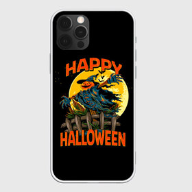 Чехол для iPhone 12 Pro Max с принтом Halloween в Екатеринбурге, Силикон |  | 31 октября | halloween | halowen | ведьма | день всех святых | джек | костюм | кровь | лого | монстр | надпись | праздник | приведение | призрак | светильник | символ | страшная | тыква | ужасы | хеллоуин | хеллуин