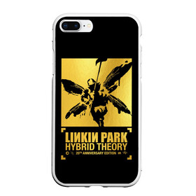 Чехол для iPhone 7Plus/8 Plus матовый с принтом Hybrid Theory 20th Anniversary в Екатеринбурге, Силикон | Область печати: задняя сторона чехла, без боковых панелей | chester bennington | hybrid theory | linkin park | rock | беннингтон | линкин парк | рок | честер