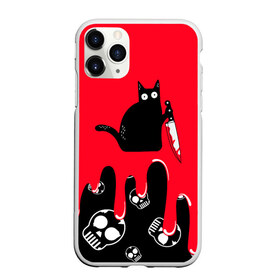 Чехол для iPhone 11 Pro Max матовый с принтом WHAT CAT в Екатеринбурге, Силикон |  | art | black | black cat | cat | dark | dark cat | halloween | what | what cat | what mem | арт | кот | кот арт | кот мем | мем | нож | праздник | прикол | прикольный кот | убица | хэллоуин | чёрный | чёрный кот | что | что мем