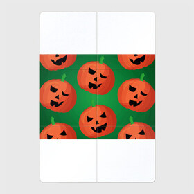 Магнитный плакат 2Х3 с принтом Веселая тыква в Екатеринбурге, Полимерный материал с магнитным слоем | 6 деталей размером 9*9 см | Тематика изображения на принте: halloween | праздник | страшный праздник | тыква | хэллоуин