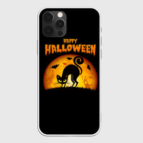 Чехол для iPhone 12 Pro Max с принтом Helloween в Екатеринбурге, Силикон |  | halloween | ведьма | летучая мышь | полнолуние | привидение | призрак | тыква | хеллоуин | хелуин | хэллоин | хэллоуин | хэлоуин | хэлуин | черный кот