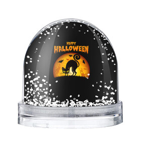 Снежный шар с принтом Helloween в Екатеринбурге, Пластик | Изображение внутри шара печатается на глянцевой фотобумаге с двух сторон | halloween | ведьма | летучая мышь | полнолуние | привидение | призрак | тыква | хеллоуин | хелуин | хэллоин | хэллоуин | хэлоуин | хэлуин | черный кот