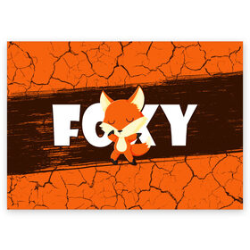 Поздравительная открытка с принтом ЛИСИЧКА / FOXY в Екатеринбурге, 100% бумага | плотность бумаги 280 г/м2, матовая, на обратной стороне линовка и место для марки
 | 