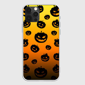 Чехол для iPhone 12 Pro Max с принтом Halloween - Тыквы в Екатеринбурге, Силикон |  | Тематика изображения на принте: halloween | jack lantern | trick or treat | день всех святых | день мертвых | конфеты или жизнь | лицо тыквы | праздник | рожи | светильник джека | страшно | тыква | тыква с лицом | тыквенный | тыквы | ужасы