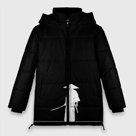 Женская зимняя куртка 3D с принтом Одинокий самурай в Екатеринбурге, верх — 100% полиэстер; подкладка — 100% полиэстер; утеплитель — 100% полиэстер | длина ниже бедра, силуэт Оверсайз. Есть воротник-стойка, отстегивающийся капюшон и ветрозащитная планка. 

Боковые карманы с листочкой на кнопках и внутренний карман на молнии | japan | аниме | вакидзаси | катакана | катана | мафия | меч | самурай | танто | тати | хирогана | якудза | японец | япония | японский
