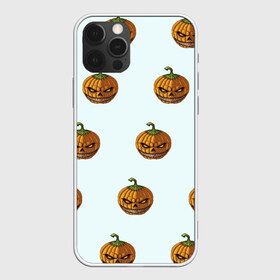 Чехол для iPhone 12 Pro Max с принтом Тыквы паттерн в Екатеринбурге, Силикон |  | 2020 | evil | halloween | pumpkin | зло | злобная | тыква | тыквы | улыбка | хэллоуин | хэлоуин