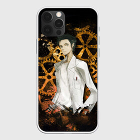 Чехол для iPhone 12 Pro Max с принтом Окарин в Екатеринбурге, Силикон |  | steins gate | врата штейна | окабе | окабе ринтаро | окарин | часы