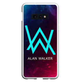 Чехол для Samsung S10E с принтом ALAN WALKER АЛАН УОКЕР в Екатеринбурге, Силикон | Область печати: задняя сторона чехла, без боковых панелей | alan | faded | house | logo | music | walker | алан | вокер | волкер | диджей | лого | логотип | логотипы | музыка | музыкант | символ | символы | танцеальная | уокер | хаус | электронная