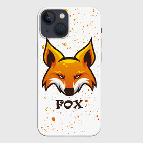 Чехол для iPhone 13 mini с принтом FOX в Екатеринбурге,  |  | animals | fox | foxes | foxy | ginger | животные | лис | лиса | лисенок | лисий | лисица | лисицы | лисичка | лисички | лисы | лисята | оранжевый