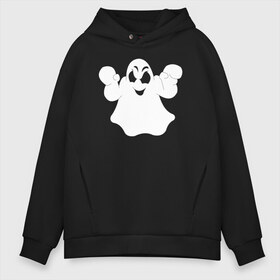 Мужское худи Oversize хлопок с принтом Halloween в Екатеринбурге, френч-терри — 70% хлопок, 30% полиэстер. Мягкий теплый начес внутри —100% хлопок | боковые карманы, эластичные манжеты и нижняя кромка, капюшон на магнитной кнопке | 31 октября | halloween | halowen | ведьма | день всех святых | джек | костюм | кровь | лого | монстр | надпись | праздник | приведение | призрак | светильник | символ | страшная | тыква | ужасы | хеллоуин | хеллуин