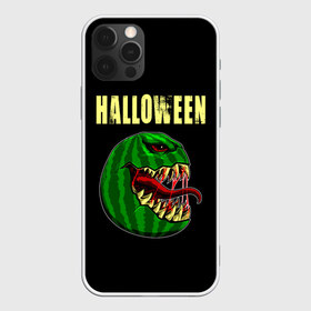 Чехол для iPhone 12 Pro Max с принтом Halloween злобный арбуз в Екатеринбурге, Силикон |  | 31 октября | halloween | halowen | ведьма | день всех святых | джек | костюм | кровь | лого | монстр | надпись | праздник | приведение | призрак | светильник | символ | страшная | тыква | ужасы | хеллоуин | хеллуин