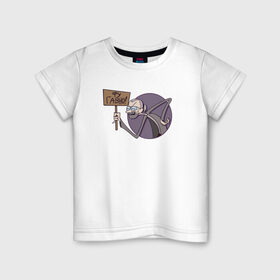 Детская футболка хлопок с принтом Фу в Екатеринбурге, 100% хлопок | круглый вырез горловины, полуприлегающий силуэт, длина до линии бедер | mc lao | mclao | бан | блогер | богатыри | лайрафортнайт | мельница | мслао