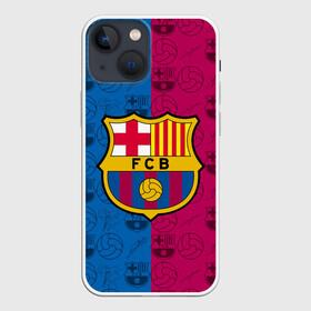 Чехол для iPhone 13 mini с принтом FC BARCELONA в Екатеринбурге,  |  | barselona fc | fifa | lionel messi. | барса | барселона | лионель месси | фифа | фк барселона | футбол