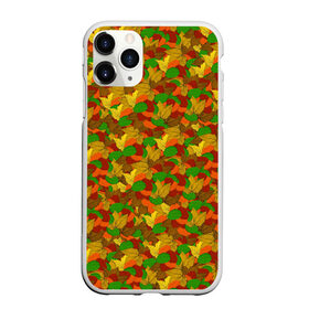 Чехол для iPhone 11 Pro Max матовый с принтом Autumn в Екатеринбурге, Силикон |  | abstraction | autumn | colorful | leaves | patterns | texture | абстракция | листья | осень | разноцветный | текстура | узоры