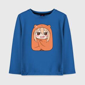 Детский лонгслив хлопок с принтом Himouto! Umaru-chan в Екатеринбурге, 100% хлопок | круглый вырез горловины, полуприлегающий силуэт, длина до линии бедер | Тематика изображения на принте: anime himouto | anime umaru | himoto | himouto | himouto umaru | himouto umaru chan | umaru | umaru chan | аниме | аниме умару | аниме химото | двуличная сестренка умару | умару | химото | химото умару тян