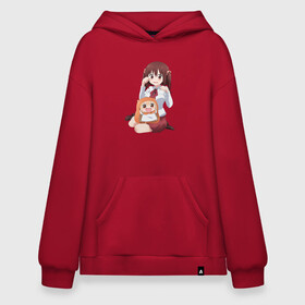 Худи SuperOversize хлопок с принтом Himouto! Umaru-chan  в Екатеринбурге, 70% хлопок, 30% полиэстер, мягкий начес внутри | карман-кенгуру, эластичная резинка на манжетах и по нижней кромке, двухслойный капюшон
 | anime himouto | anime umaru | himoto | himouto | himouto umaru | himouto umaru chan | umaru | umaru chan | аниме | аниме умару | аниме химото | двуличная сестренка умару | умару | химото | химото умару тян