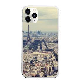 Чехол для iPhone 11 Pro матовый с принтом Париж в Екатеринбурге, Силикон |  | город | париж | улицы города | франция | эйфелевая башня