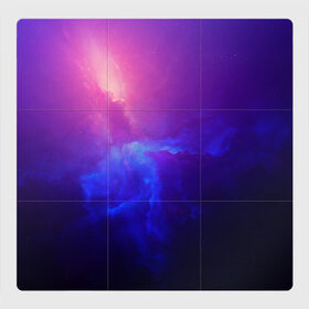 Магнитный плакат 3Х3 с принтом Туманность в Екатеринбурге, Полимерный материал с магнитным слоем | 9 деталей размером 9*9 см | вселенная | космос | краски | плазма | туманность